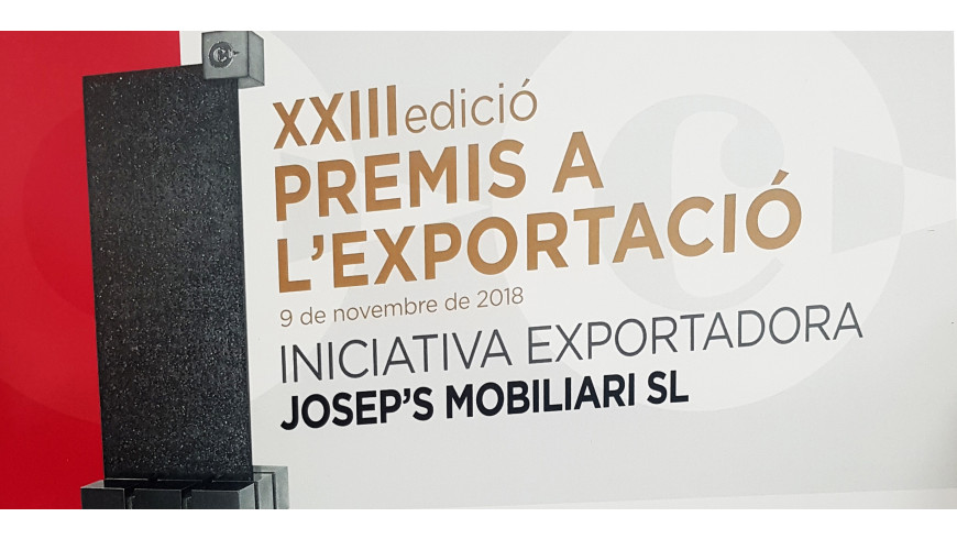 GALARDÓN EN LOS XXIII PREMIOS A LA EXPORTACIÓN